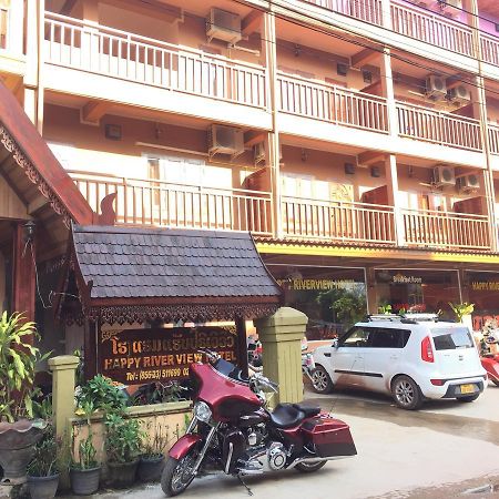 Happy River View Hotel Vang Vieng Exterior foto